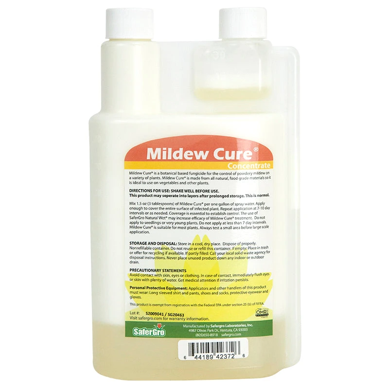 Mildew Cure Concentrate (Quart) 2 Mildew Cure Concentrate (Quart) - Image 2