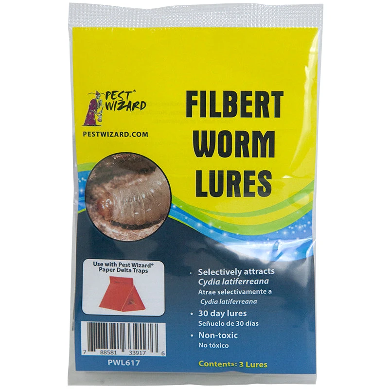 Pest Wizard Filbert Worm Lure 3-Pack 1 Pest Wizard Filbert Worm Lure 3-Pack