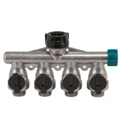 Gilmour 4-Way Hose Connector Metal