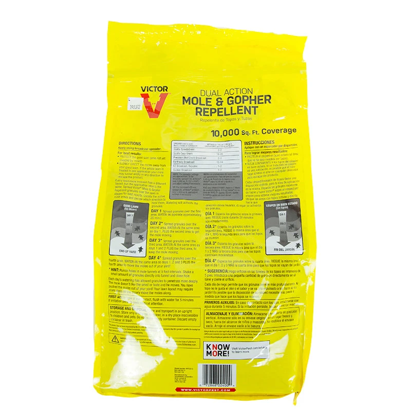 Victor Mole/Gopher Repellent Granular 10 Lb 2 Victor Mole/Gopher Repellent Granular 10 Lb - Image 2