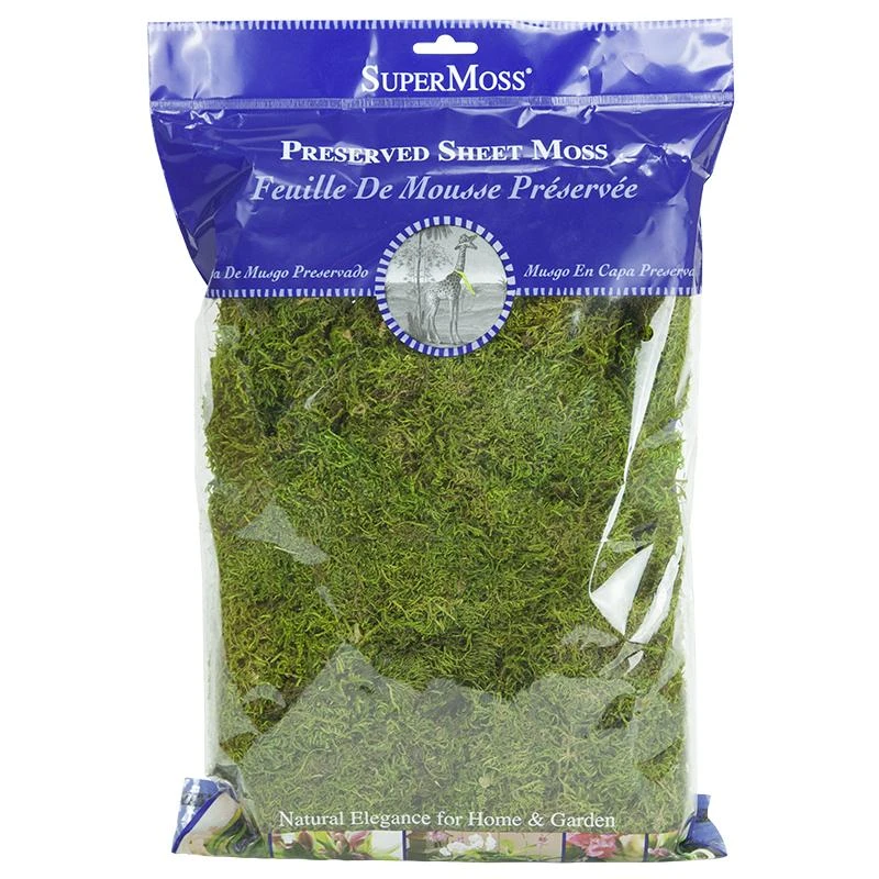 SuperMoss Preserved Sheet Moss (8 Oz) 1 SuperMoss Preserved Sheet Moss (8 Oz)